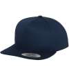 F6007 6007 Flexfit Classic 5 Panel Snapback Cap Navy colour image